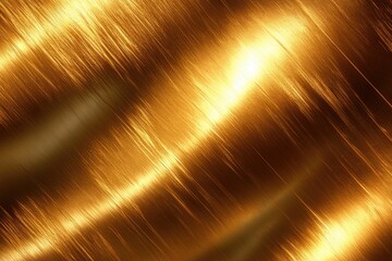Naklejka premium Shiny gold metal background with vintage brass texture.