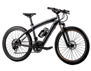 bicycle isolated on transparent background