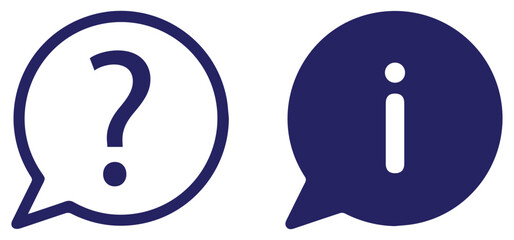 Minimal set of chat bubble line Icons. Chat Bubble Icon set. Message, SMS,bubble speech icon for web, ui, and mobile apps