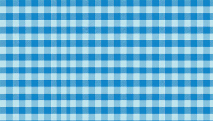 blue gingham fabric square checkered seamless pattern texture background 