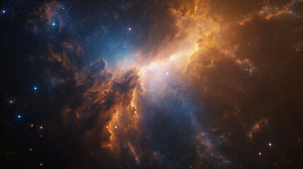 Galaxy in Deep Space