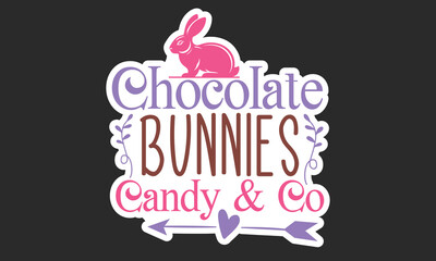 Christian Easter EPS Bundle And Stickers Design
