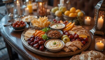 Ramadhan Kareem muslim background. Generative AI