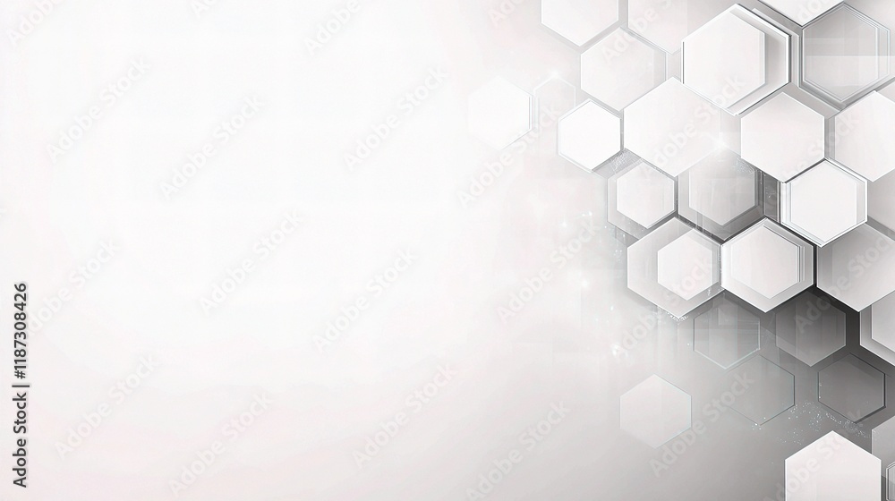 Poster abstract grey technology background with geometric lines and shapes