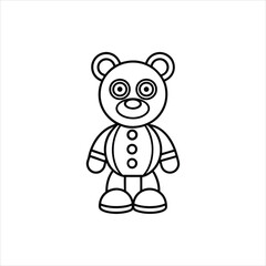 Toy Icon Vector Illustration on White Background