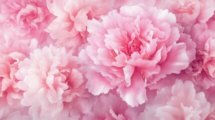 Obraz premium Delicate Pink Peonies: Floral Masterpiece