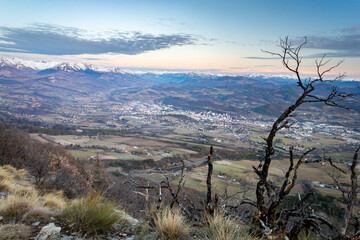Ville de Gap vue panoramique