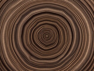 Fototapeta premium Tree trunk cross-section with concentric rings background