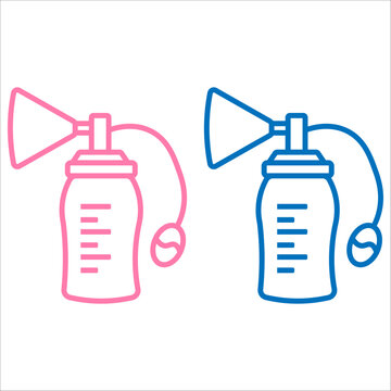 recommend clip art: breast pump icon vector illustration symbol