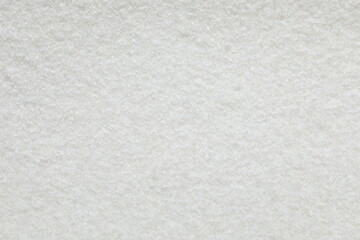 White fabric background, close up view