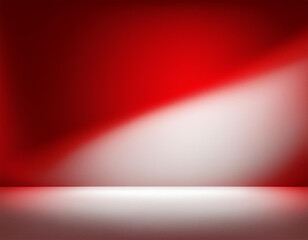 abstract red and white gradient background studio blur design empty empty display space studio background wall twin peaks red room