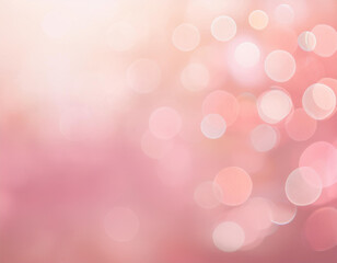 soft pastel bokeh background with gentle blurring effects in pink shades for creative design and inspired artwork projects