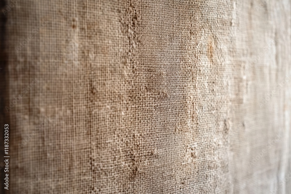 Poster old canvas texture revealing the passage of time and history in subtle detail