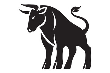 Bull silhouette