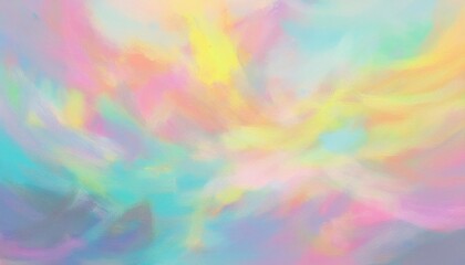 Calming Pastel Swirls on an Abstract Background, Evoking a Sense of Tranquility and Mystery with Delicate Colors and Textures.