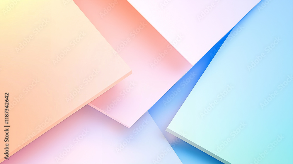 Poster abstract layers with colorful texture on vibrant abstract background for modern design and creative 