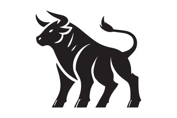 Bull silhouette