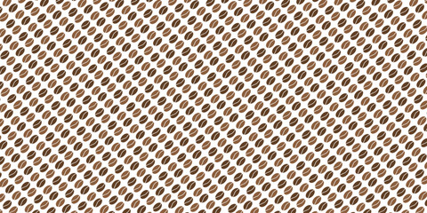 Coffee bean pattern design