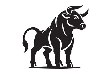 Bull silhouette