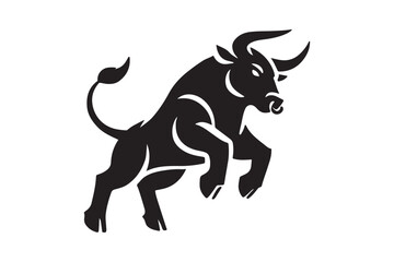 Bull silhouette