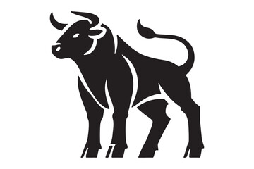 Bull silhouette