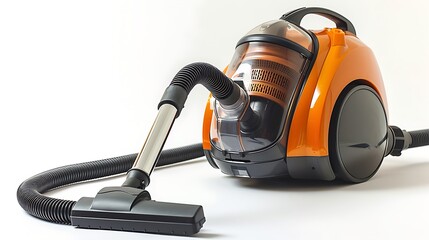 A vacuum cleaner isolated on white background