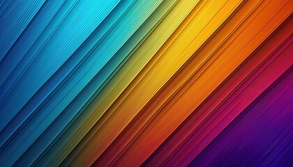 Vibrant Abstract Artwork featuring a Textured Background with Diagonal Stripes and Gradient Color Transition, evoking a sense of modern minimalism and dynamic energy.