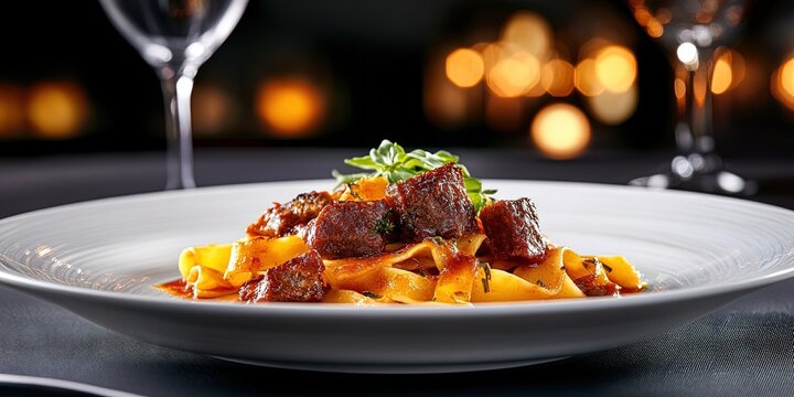  delicious Pappardelle al cinghiale