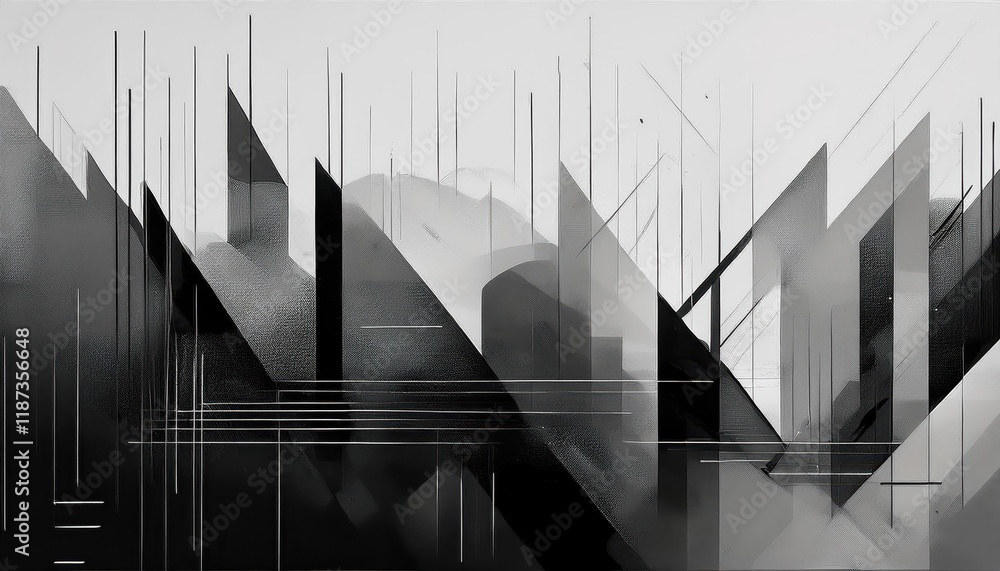 Poster vibrant aigenerated abstract artwork showcasing a symphony of interconnected neurons and circuits, e