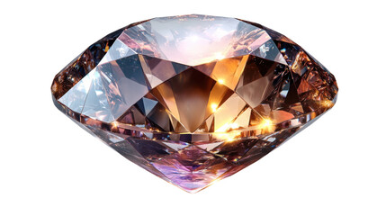 diamond isolated on a white background