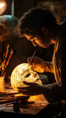 Candlelit Workshop with Venetian Mask Creator