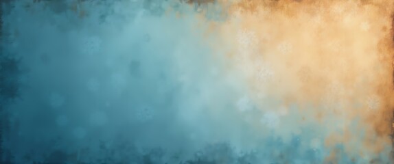 Obraz premium Textured Blue and Orange Gradient Background 