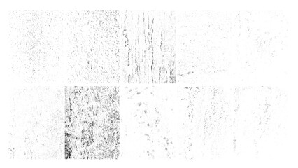 set grunge texture