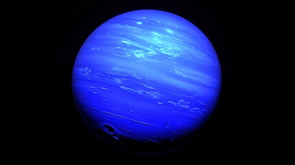 Neptune illustrated dreamy cosmic energy spiritual resonance and celestial artistry symbolizing intuition and mysticism