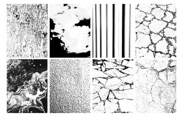 grunge texture set