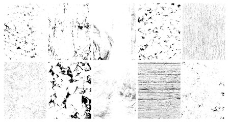 grunge texture set