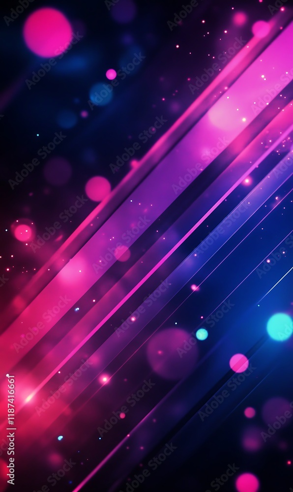 Poster Creative Abstract Backdrop with Bold and Soft Geometric Shapes for Modern Banner Patterns