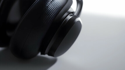 Wireless over-ear headphones with cushioned design and noise-canceling features for audio branding