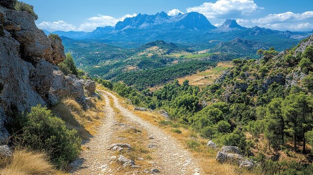 algatocin ronda mountains andalucia spain