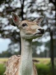 portrait of a deer