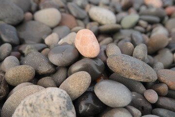 pebbles on the beach