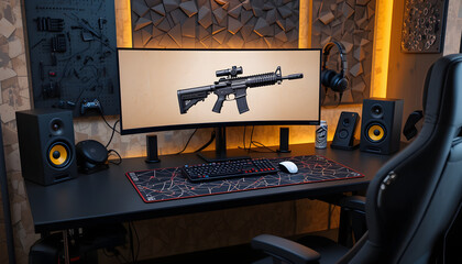 computer, monitor, keyboard, desktop, pc, mouse, technology, screen, office, desk, display, business, lcd, internet, flat, equipment, hardware, black, network, work, tower, cpu, table, vector, worksta