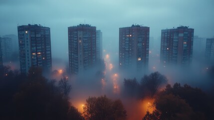 Obraz premium fog kaliningrad