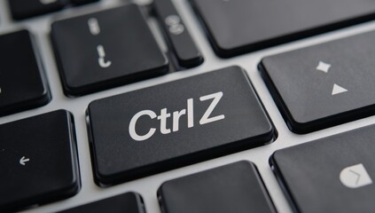 Press Ctrl  Z to cancel an error and go back in your work on the computer