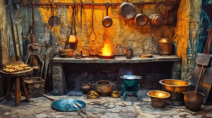 Metallurgy tools metal ingots discovered at archaeological sites showcasing the innovation and craftsmanship of ancient metalworking societies