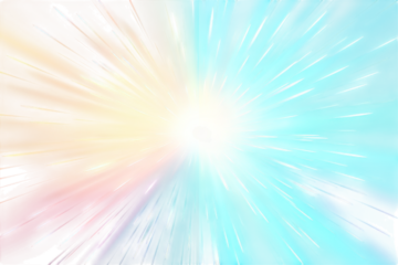 Colorful explosion of light and energy radiating from the center in a dynamic abstract display
