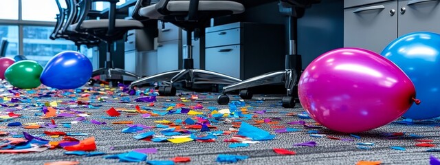 Festive Office Celebration: Event Planning, Corporate Parties, Office Decor, and Team Building