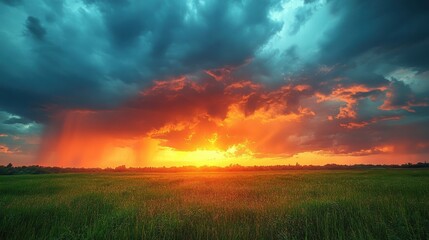 Fototapeta premium stormy sky