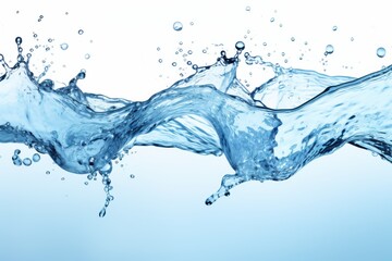 Water splashes create dynamic patterns while dancing in sunlight on clear surface