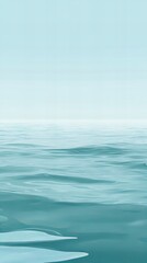 Fototapeta premium Vertical turquoise water background with gentle ripples and fluid texture. A serene and refreshing design, perfect for aquatic themes, spa concepts, and nature-inspired visuals.